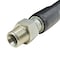 Interstate Pneumatics Pressure Washer Steel Braided Gray Rubber Hose  WP 4500 PSI - 3/8 Inch x 100ft PW7211 - alternate 4